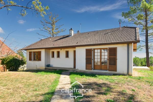 Dpt Saône et Loire (71)Maison à vendre proche Saint-Germain-du-Bois et Bletterans – 3 chambres, terrain 887 m²