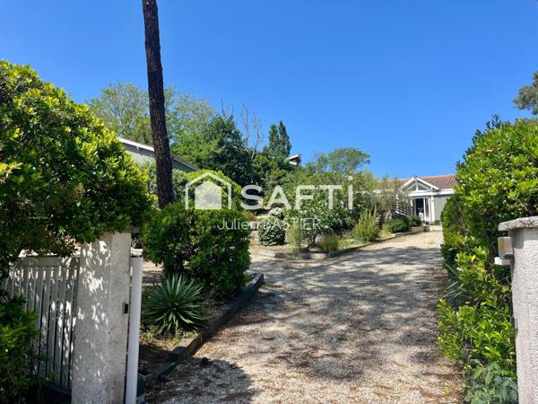 Lacanau océan - Très belle propriété,  maison et annexe de 155m2, 5 chambres, piscine, garage