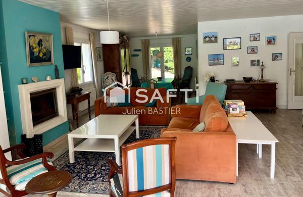 Lacanau océan - Très belle propriété,  maison et annexe de 155m2, 5 chambres, piscine, garage