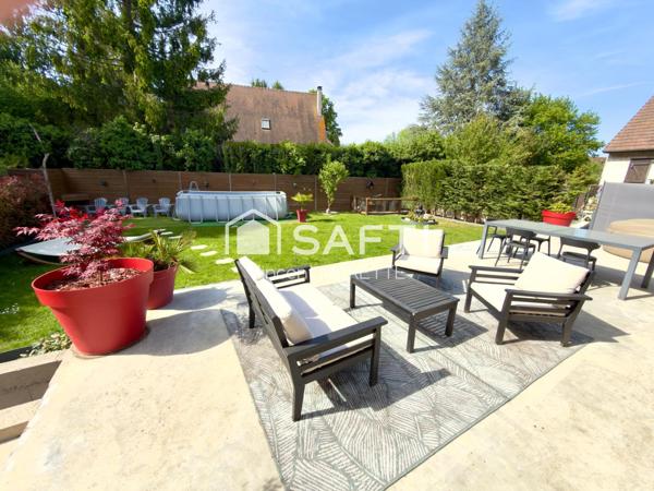 Posez vos valises dans cette élégante maison connectée avec jardin, piscine et terrasse