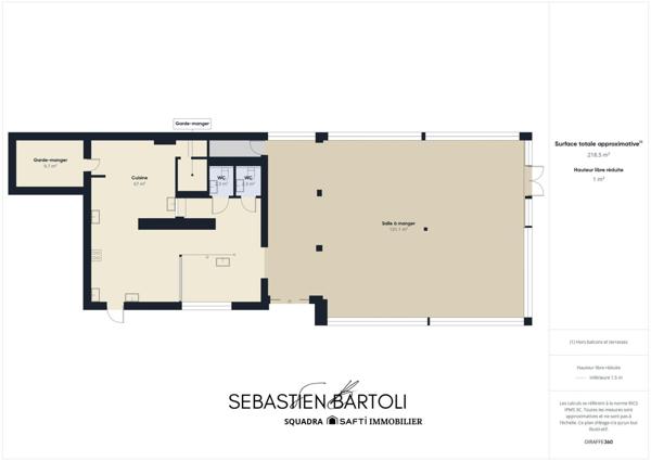 Restaurant bistronomique d'exception bord de mer