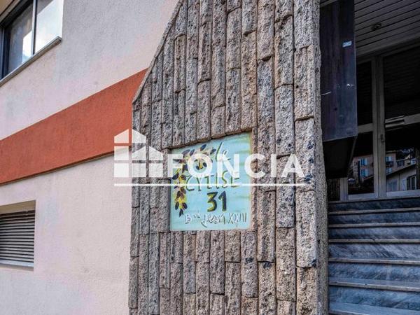 À vendre Studio 28 m² - Nice 06300