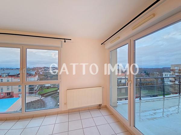 Metz (57070) METZ // Appartement T3 DE 81 m² // RESIDENCE 2010 SECURISEE AC PISCINE TERASSE GARAGE CAVE 2 CHAMBRES