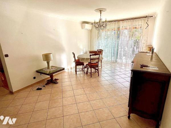 Menton Careï, 3 pièces Balcon vue dégagée, cave 