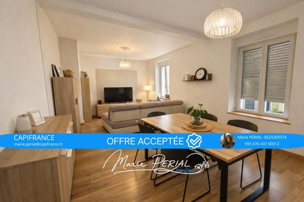 Appartement 3 pièces de 75 m² en rez-de-chaussée avec jardin privatif de 175 m², terrasse, cave et dépendance - Toul (54200)