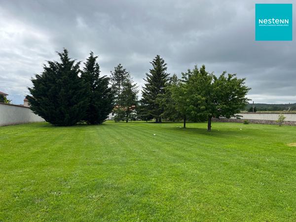 Terrain constructible 2000 m² environ - Centre ville - zone U1 - Saint Romain Le Puy - promotion immobilière possible