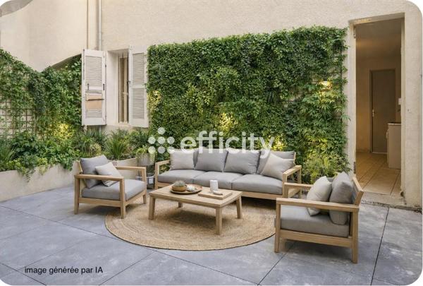 Appartement 3 pièces - 62 m² Exclusivité efficity