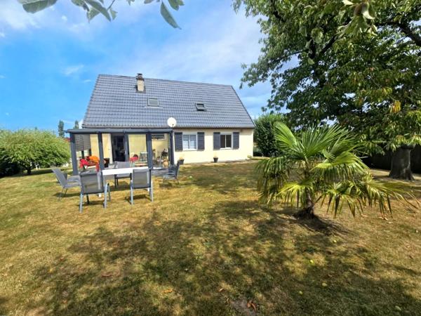 MONDREPUIS (02) - 🏡 Vente pavillon individuelle, semi-plain-pied avec 6 chambres 🛏️🛏️🛏️🛏️🛏️🛏️, sous-sol 🚗 et jardin de près de 10 ares ☘️