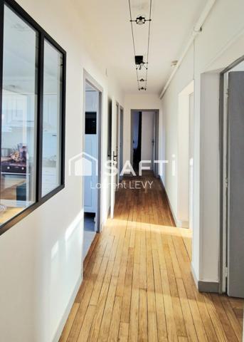 2/3 chambres, sans travaux, lumineux, proche gare