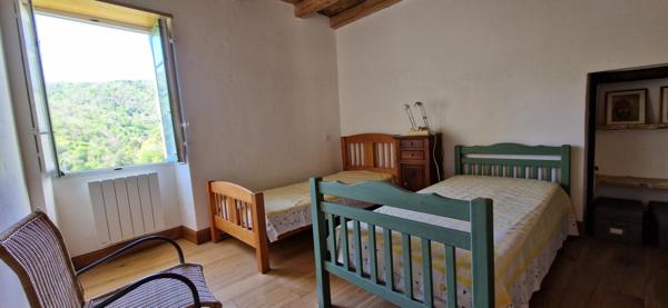 Dpt Corse (20), à vendre SORBO OCAGNANO MAISON 160m² SUR 900m² DE TERRAIN - BELLE VUE MER