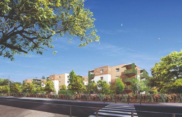 Appartement  T2 NEUF  - RDC avec jardin et parking