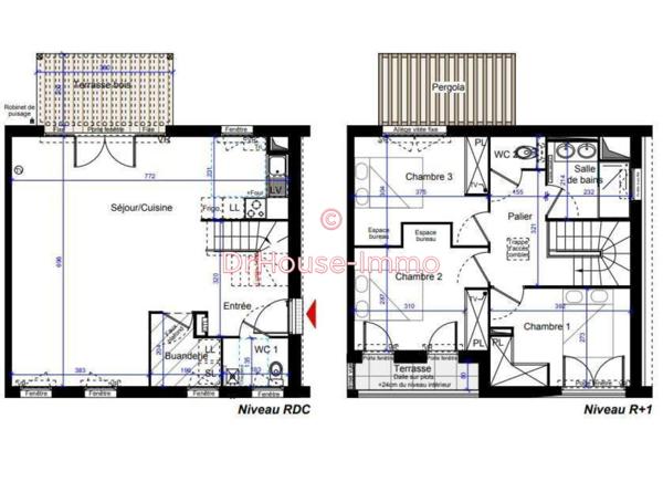 Maison à vendre 4 pièces de 94 m²