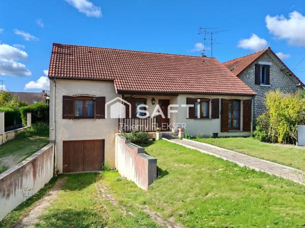 Maison 90 m², 4 chambres, sous-sol total – secteur calme