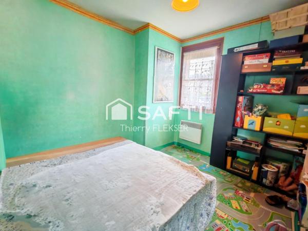 Maison 90 m², 4 chambres, sous-sol total – secteur calme