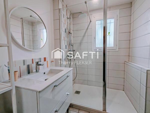 Maison 90 m², 4 chambres, sous-sol total – secteur calme