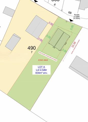 Terrain à vendre 805 m² Couëron