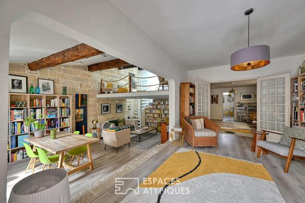 Superbe appartement sous les toits dans l’Ecusson