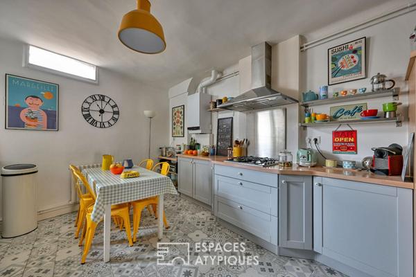 Superbe appartement sous les toits dans l’Ecusson