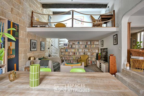 Superbe appartement sous les toits dans l’Ecusson