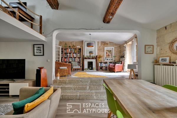 Superbe appartement sous les toits dans l’Ecusson
