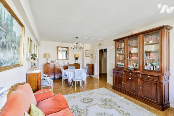 Saint-Mandé : 3 pièces avec balcon et box