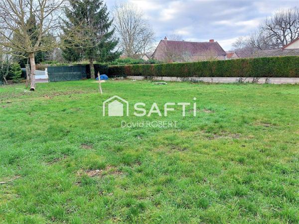 Terrain à bâtir viabilisé de 632m²