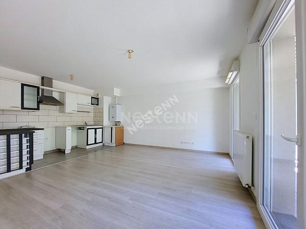 Orvault  Bourg : Appartement T3 à LOUER récent et lumineux avec belle terrasse.