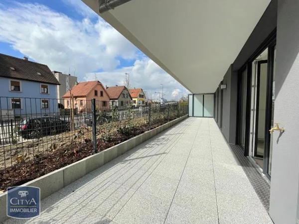 Appartement à louer 4 pièces 78.15m² Bischheim (67800)