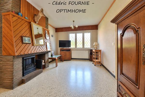 WAMBRECHIES (59)  – MAISON A VENDRE : 5 PIÈCES – 3 CHAMBRES – JARDIN – TERRASSE – VÉRANDA – GARAGE