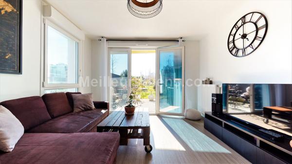 3 pièces 64 m2 avec Rez-de-jardin