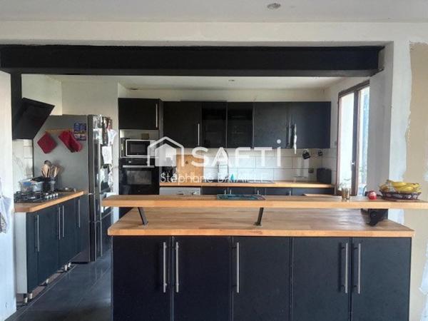 maison sur sous-sol  4 pieces  88m2