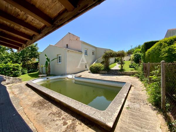 Maison 4 chambres avec piscine - Centre de Pons