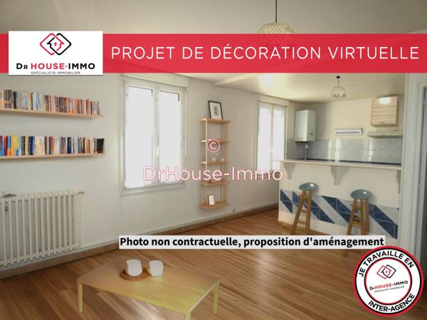 Appartement à vendre 2 pièces de 45 m²