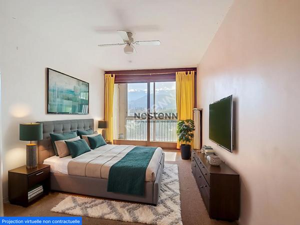 A VENDRE- Bel appartement sans vis à vis de 93 m² - GRENOBLE sur Libération.