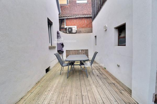 A vendre en exclusivité - Charmante maison 90 m2 avec jardin terrasse et garage, proche commodités à Ostwald
