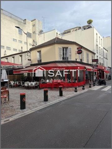 A VENDRE - LEVALLOIS CENTRE – RESTAURANT D’EXCEPTION EMPLACEMENT N°1 FACE AU MARCHÉ AVEC APPARTEMENT DE 45 M2 INCLUS DANS LE BAIL