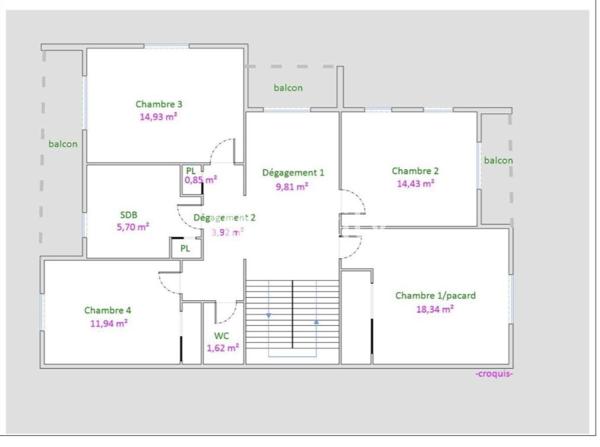 Maison 6 pièces - 150 m²