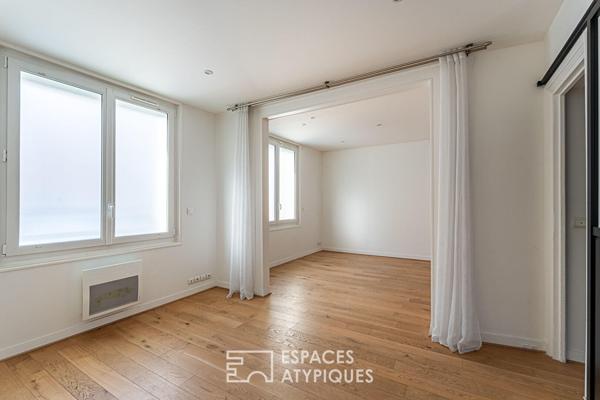 Appartement rénové quartier alma avec parking