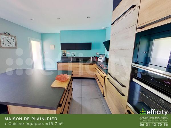 Maison 6 pièces - 128 m² Exclusivité efficity