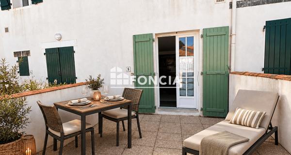 À vendre Appartement 2 pièces 42.58 m² - Saint-martin-de-ré 17410