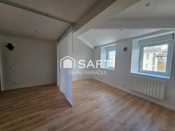 Appartement rénové de 38 m² dans le centre d'Auray