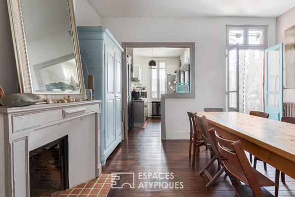 Appartement de caractère avec balcon et véranda au coeur des Minimes