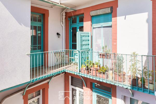 Appartement de caractère avec balcon et véranda au coeur des Minimes
