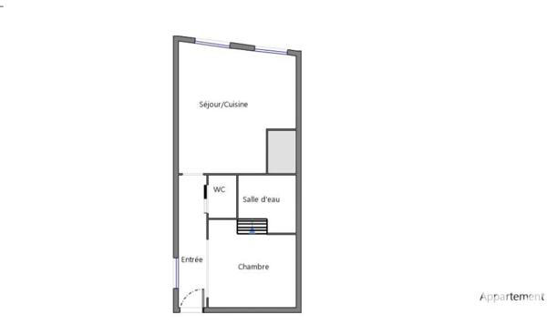 Appartement à vendre 2 pièces 29 m² Meaux