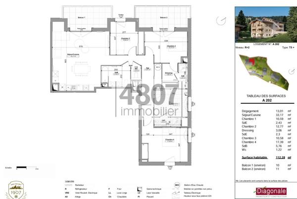 Appartement à vendre à Praz-sur-Arly (74120)