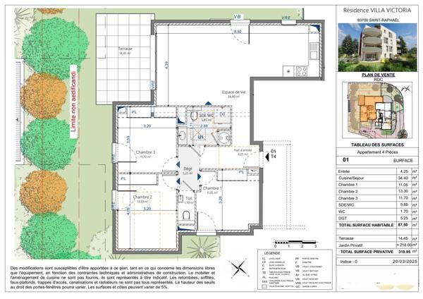 Immobilier Saint-Raphaël (83700) – Appartement 52m2 – 279 000 €