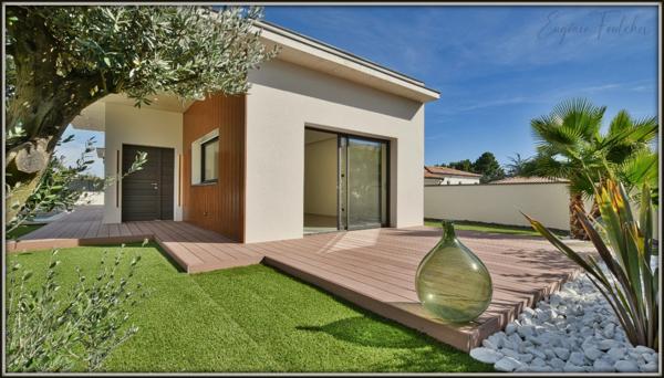 Villa contemporaine plain pied Pezenas