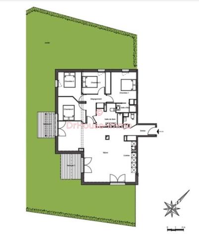 Appartement à vendre 5 pièces de 117 m²