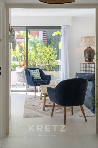 Appartement 3 pièces rénové à pied de la plage– Résidence de standing avec piscine – Villeneuve-Loub