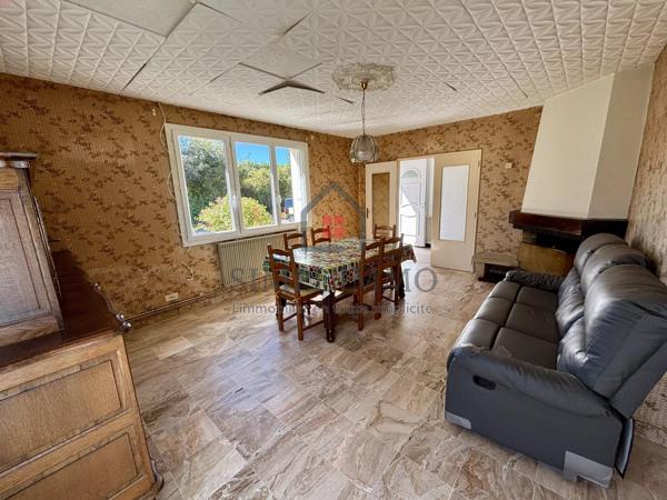 Maison 2 chambres  78 m² / terrain +1000 m2